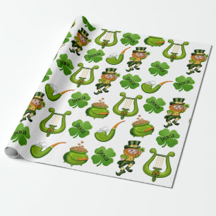 Personalised St. Patrick's Day Wrapping Paper