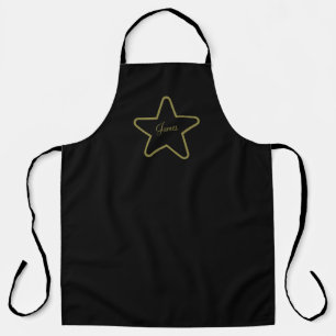Personalised Star Apron