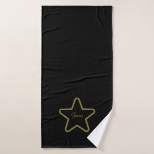 Personalised Star Bath Towels