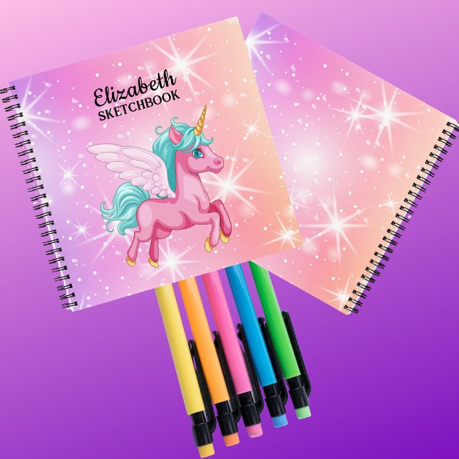 Personalised stars Sketchbook Notebook (Creator Uploaded)