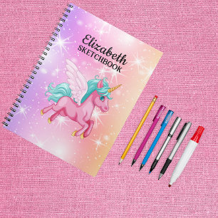 Personalised stars Sketchbook Notebook