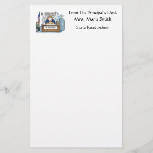 Personalised Stationary for the Principal Stationery