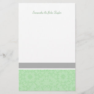 Personalised Stationary Wedding Thank You Notes Stationery