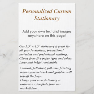 Personalised Stationery