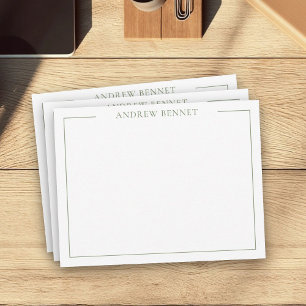 Personalised Stationery Classic Family Thank You Card