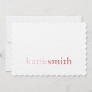 Personalised Stationery   Custom Note Cards