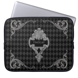 Personalised Steampunk Goth Laptop Sleeve