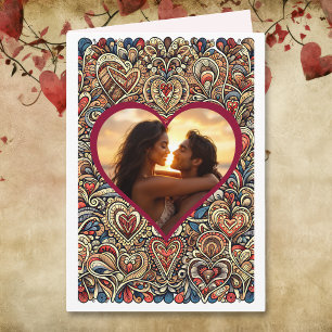 Personalised Steampunk Happy Valentine's Day Card