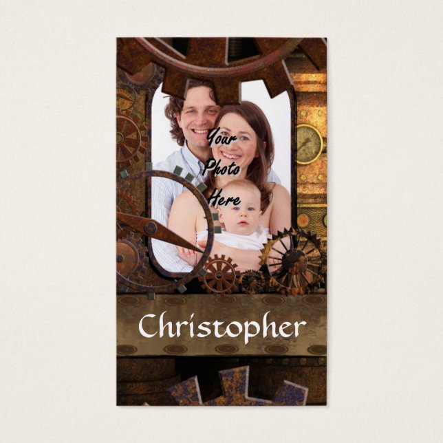 Personalised steampunk machinery (Front)