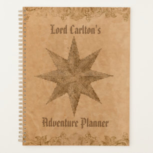 Personalised Steampunk Star Planner