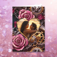 Personalised Steampunk Themed Valentine's Day