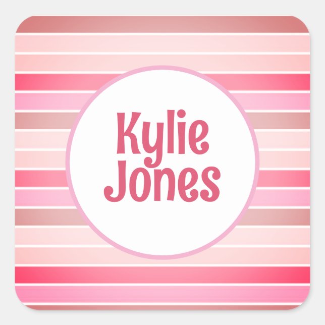 Personalised stickers  (Front)