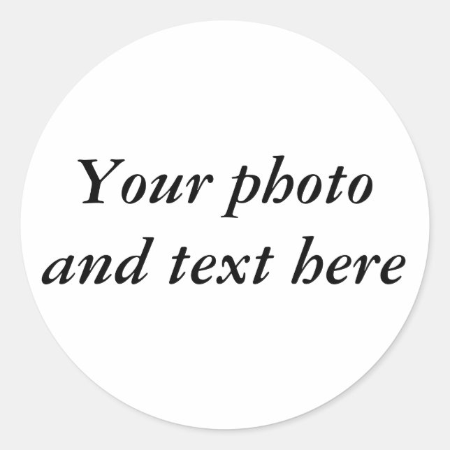 Personalised stickers (Front)