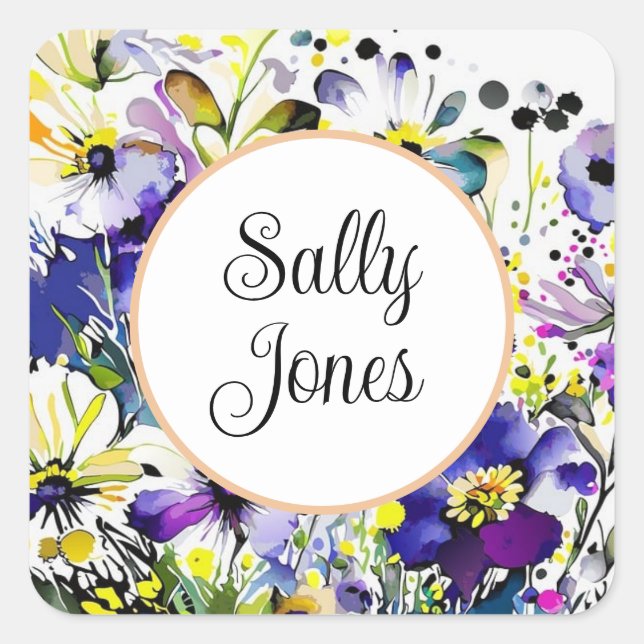 Personalised stickers  (Front)