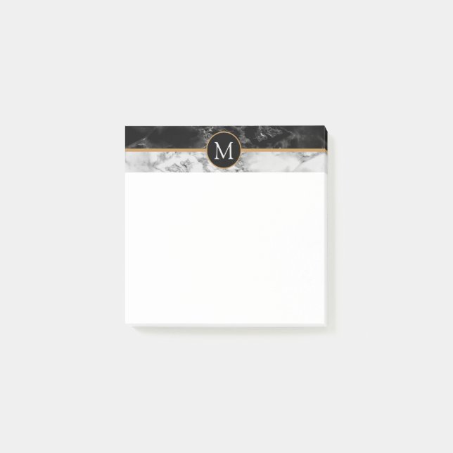 Personalised Sticky Notes with Your Letter (Front)