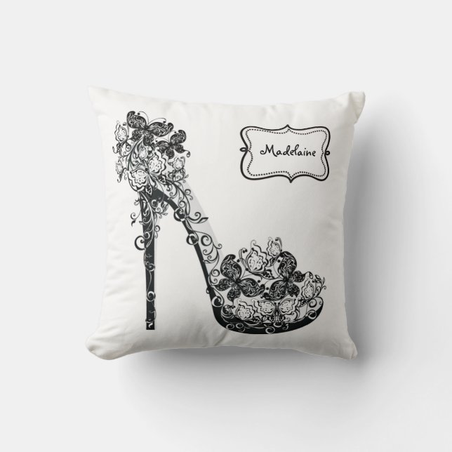 Personalised Stilettos Shoes High Heels Pumps Cushion (Front)