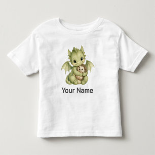 Personalised Storybook Baby Dragon Hedgehog Kids Toddler T-Shirt