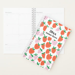 Personalised Strawberries Planner