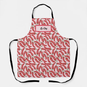 Personalised Strawberry Field Le Chef Apron