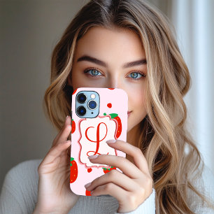 Personalised Strawberry iPhone Case