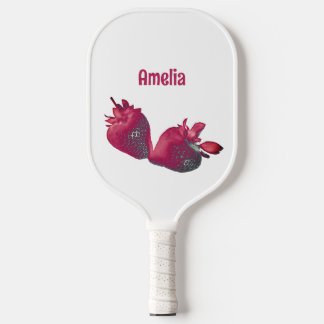Personalised Strawberry  Pickleball Paddle
