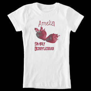 Personalised Strawberry T-Shirt