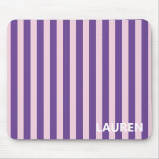Personalised Striped Mouse Pad