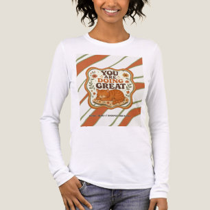 Personalised Striped Orange Cat High School Shirt