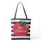 Personalised Striped Tote for Teachers