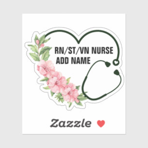 Personalised Student-Registered-Veteran Nurse Name
