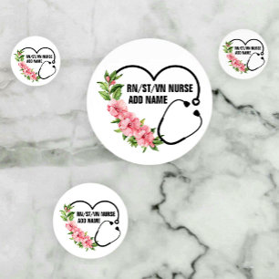Personalised Student-Registered-Veteran Nurse Name Confetti