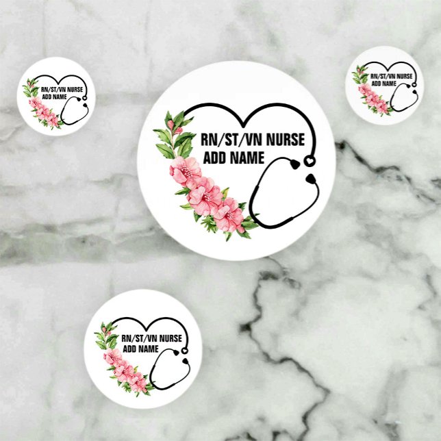 Personalised Student-Registered-Veteran Nurse Name Confetti (Creator Uploaded)