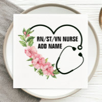 Personalised Student-Registered-Veteran Nurse Name
