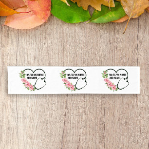 Personalised Student-Registered-Veteran Nurse Name Short Table Runner