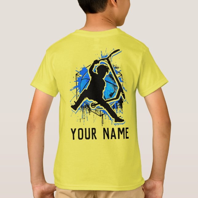 Personalised Stuntscooter T-Shirt - Kickscooter (Back)