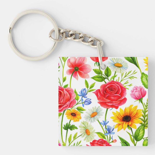 Personalised Stylish Keychain – Custom Gift  (Front)