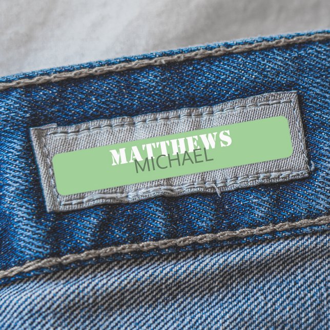 Personalised Stylish Kids Back To School Labels (Creator Uploaded)