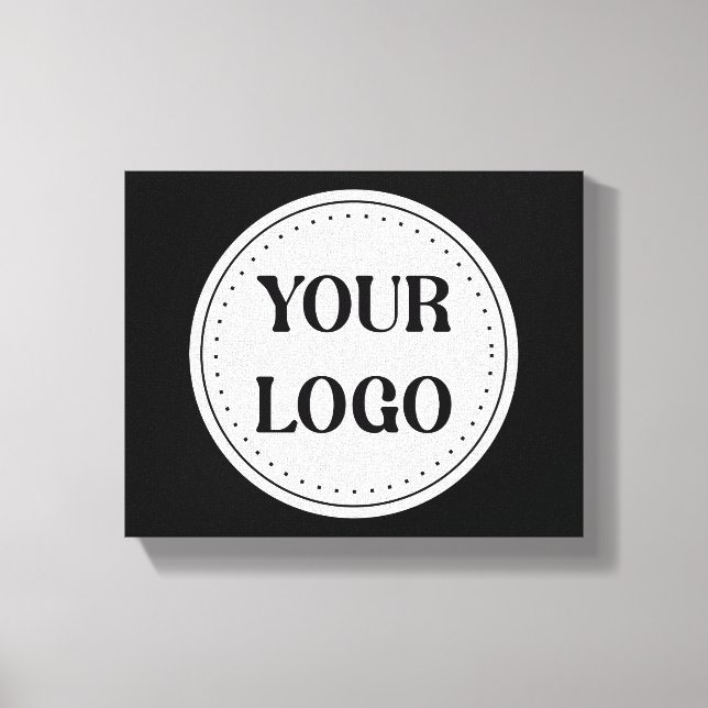 Personalised, stylish, modern & minimal canvas print (Front)