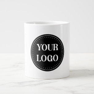Personalised, stylish, modern & minimal large coffee mug