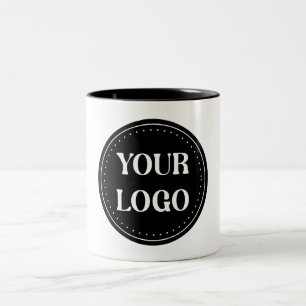 Personalised, stylish, modern & minimal Two-Tone coffee mug