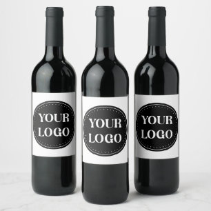 Personalised, stylish, modern & minimal wine label