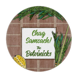 Personalised Succot Cutting Board