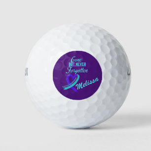 Personalised Suicide Awareness Gone But Not Golf Balls
