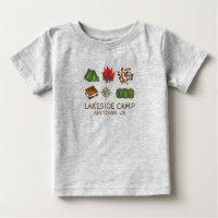 Personalised Summer Camp Camping Tent Campfire