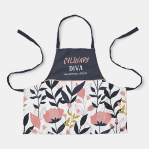 Personalised Summer Floral Kids' Apron