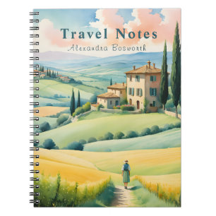 Personalised Summer in Italy Travel Notebook -