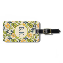 Personalised Summer Lemon Kiwi Luggage Tag