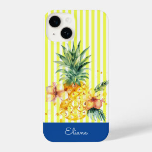 Personalised summer pineapple phone case