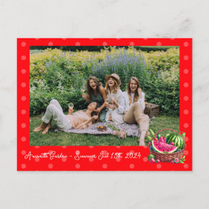 Personalised Summer Watermelon Postcard