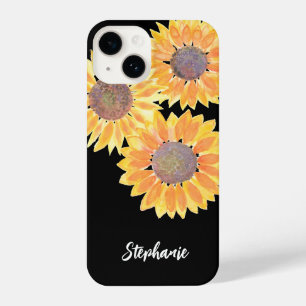 Personalised Sunflowers  iPhone 14 Case